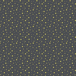 Yellow stars in the night - Small scale