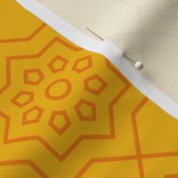 Geometric Pattern: Mahsa: Sunshine Dark