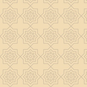 Geometric Pattern: Mahsa: Parchment