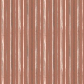 Little Stripes - Terracotta