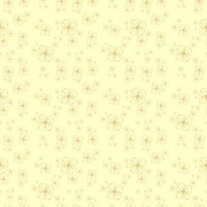 Dogwood and Gold_Pattern(3  3 in)