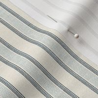 Eden Ticking Stripes - coastal blue - LAD22