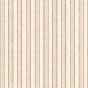 (small scale) Eden Ticking Stripes in blush - LAD22