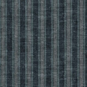 Eden Ticking Stripes in dark blue/grey - LAD22