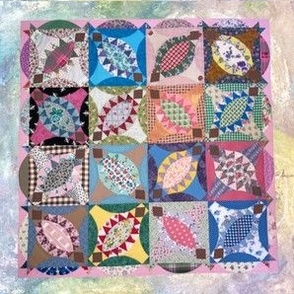 dollhouse cheater quilt