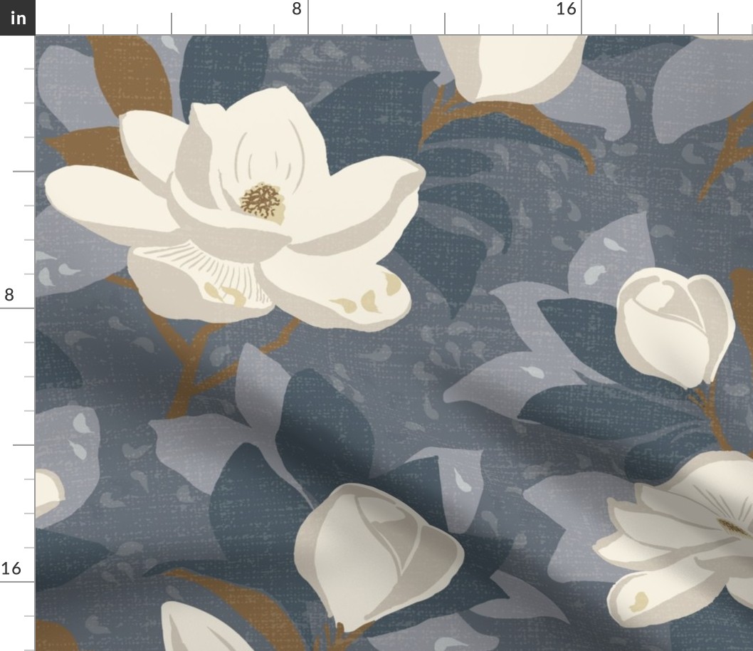 Magnolia - Navy - Jumbo