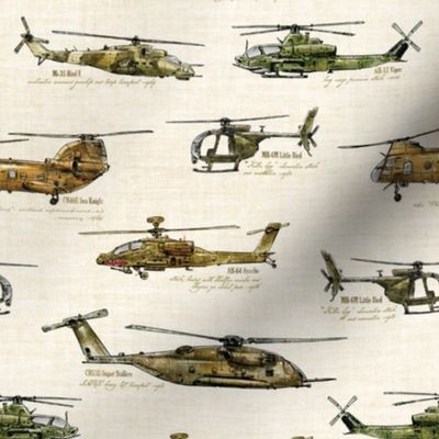 Helicopters with Names