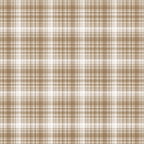 sepia plaid