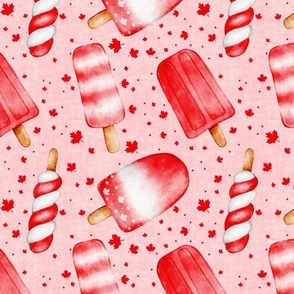 Canada Pops Toss//Pink - Large