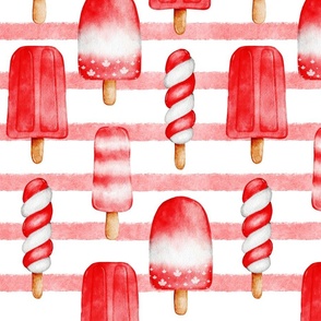 Canada Pops//Red Stripe - Large
