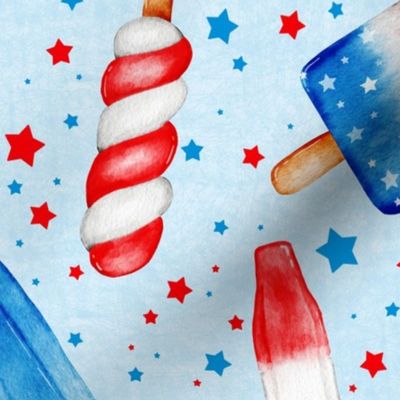 Independence Pops Toss//Blue - Large