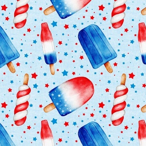 Independence Pops Toss//Blue - Large