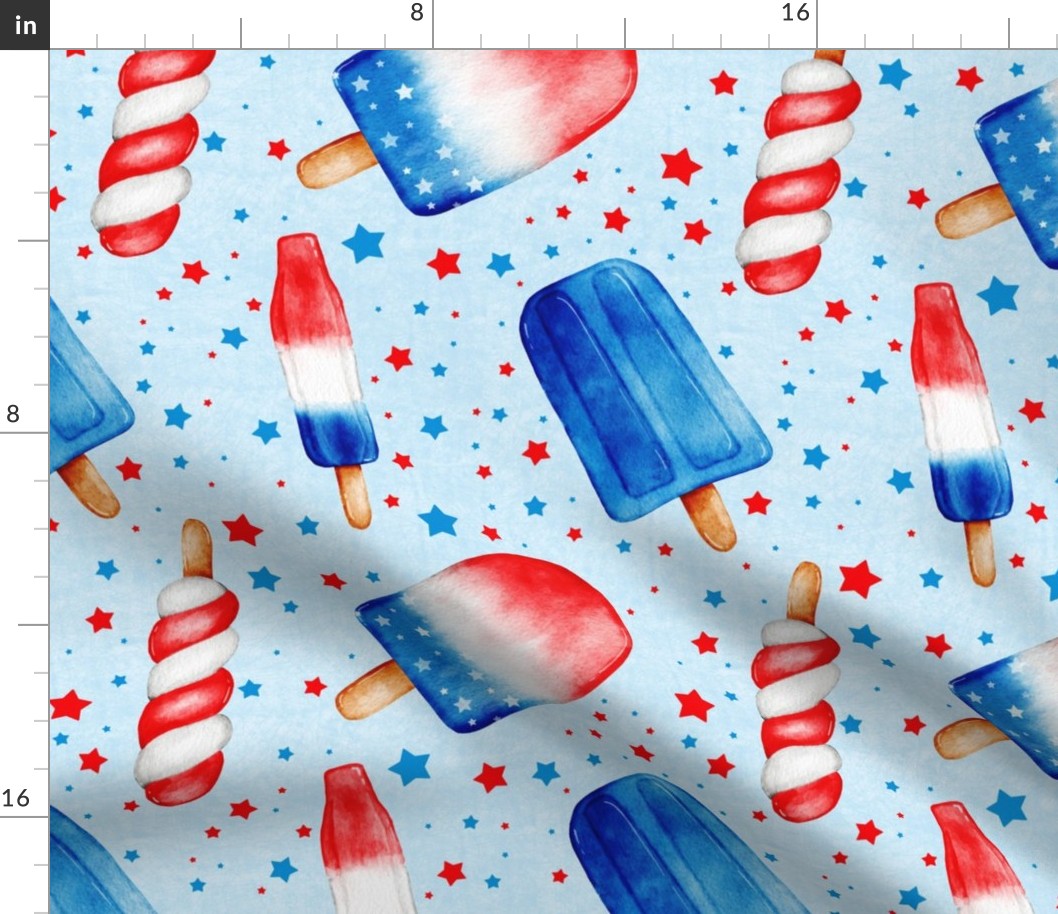 Independence Pops Toss//Blue - Large