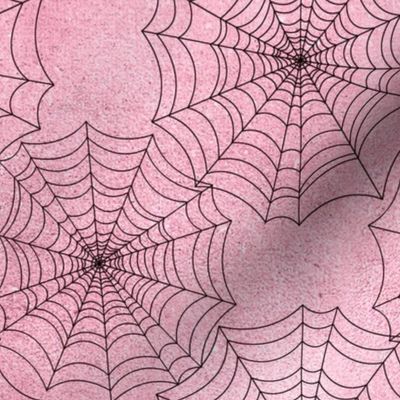 pink spiders web 