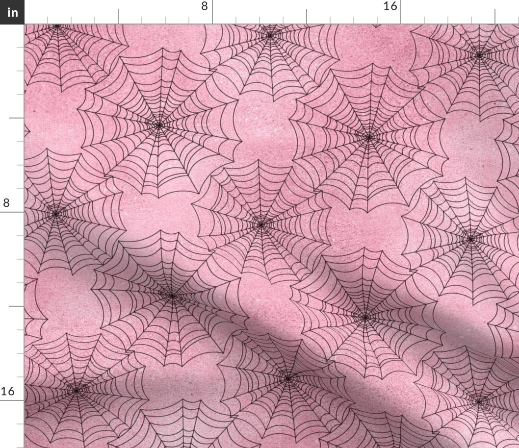 pink spiders web 