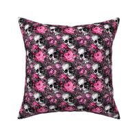 gothic pink floral 