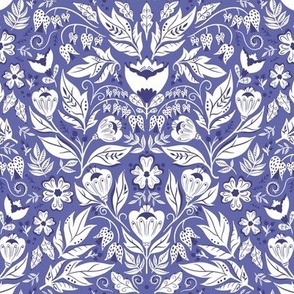 Floral No 22322, Purple