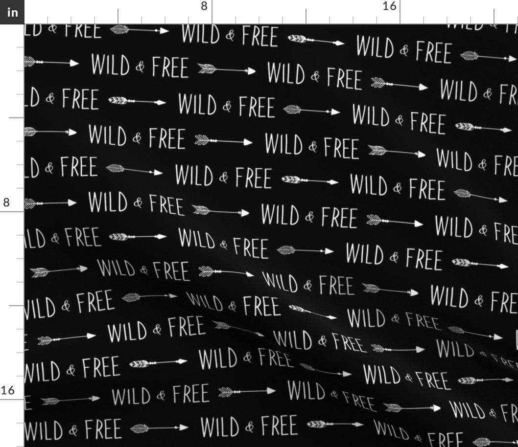 Wild and Free (black)