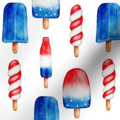 Independence Pops//White - Med