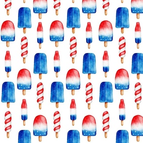 Independence Pops//White - Med