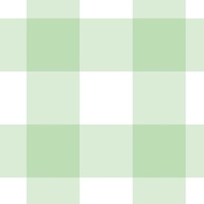 classic gingham_pale_green checked cloth print