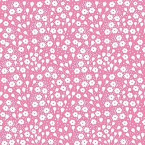 Ditsy Floral on Pink