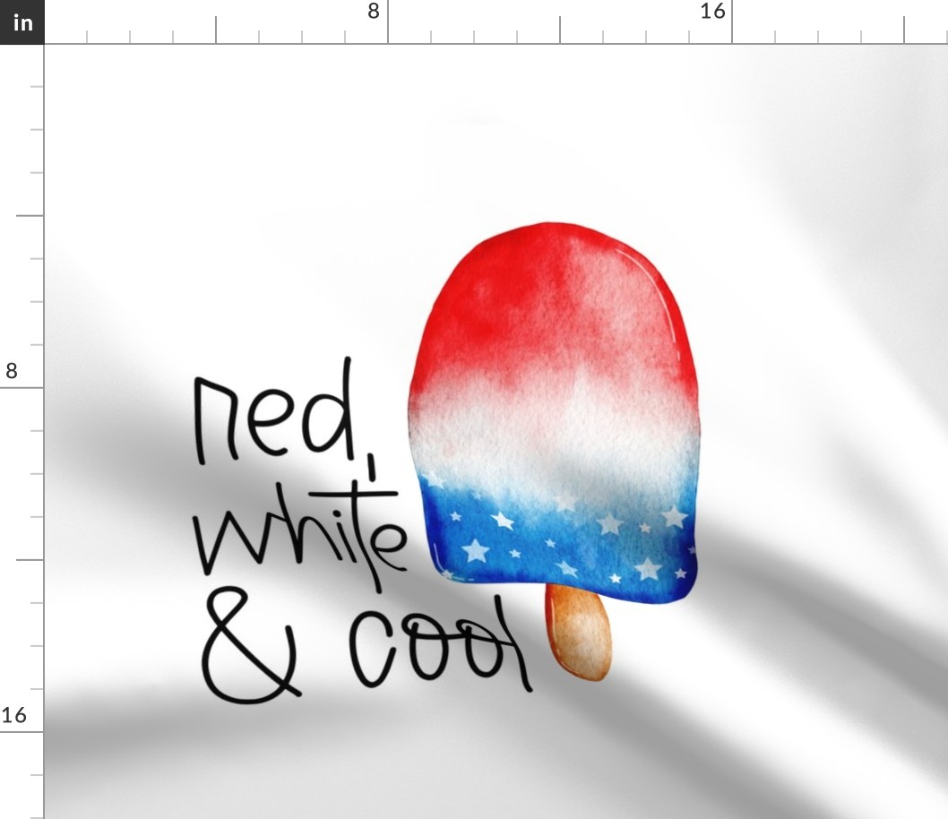 18 inch Red White & Cool - No GUIDES 