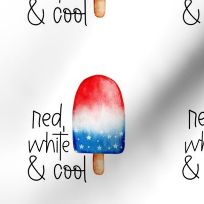 6 inch Red White & Cool - No GUIDES 
