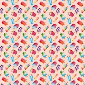 Rainbow Pops Toss//Orange - Small