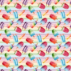 Rainbow Pops Toss//Stripe - Med