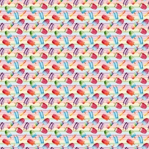 Rainbow Pops Toss//Stripe - XS