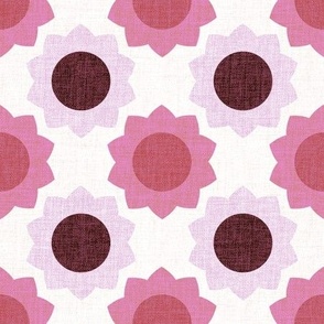 Marsha floral Berry LARGE
