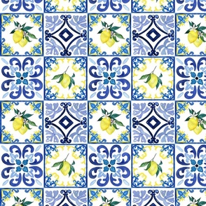 Blue Tiles pattern