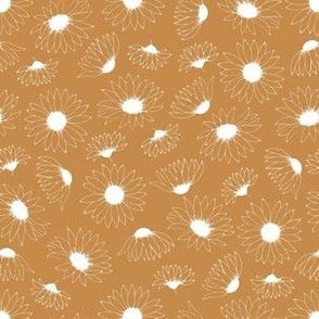 Golden Daisy Pattern