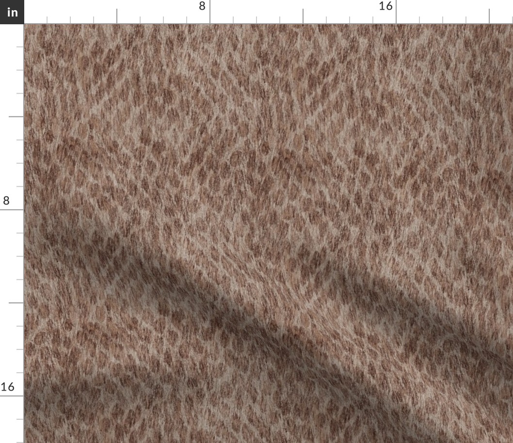 Liver roan realistic fur texture