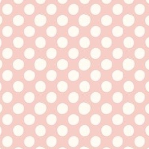Textured Dots - Soft Pink