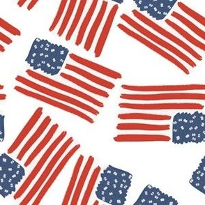4th of July Flags