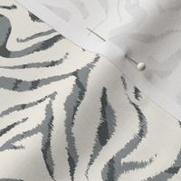 Warped Zebra Skin - Smokey Grey