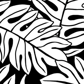 jumbo - Breadfruit-Ulu line drawing-black on white
