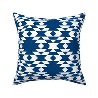 Aztec Kilim blue