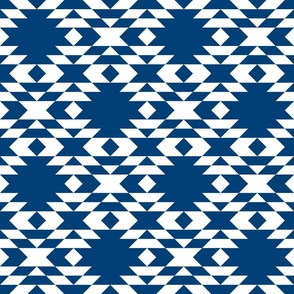 Aztec Kilim blue