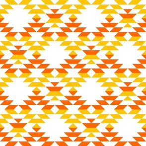 Aztec Kilim orange mix