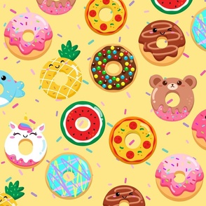 Colorful Donuts 