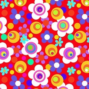 mod-flowers-red