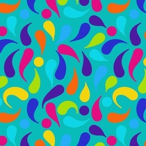 multicolor-drips-aqua-background