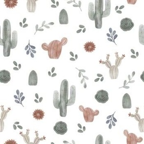 Watercolor Cactus | Llama llama Collection 