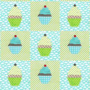 cake collage cupcake checks