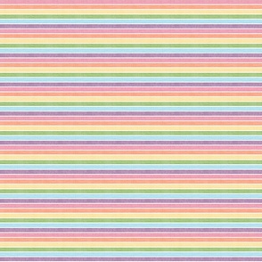 Rainbow stripe - small