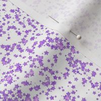Ditsy Purple Stars