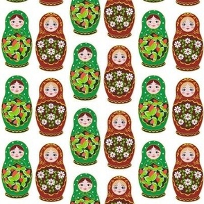 Russian Dolls Fabric